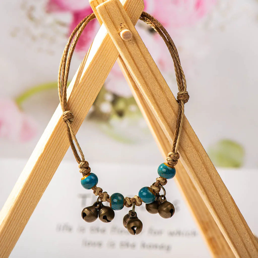 Tinkers Tinkers Handmade Ceramic Beads Retro Bracelet Exclusive -