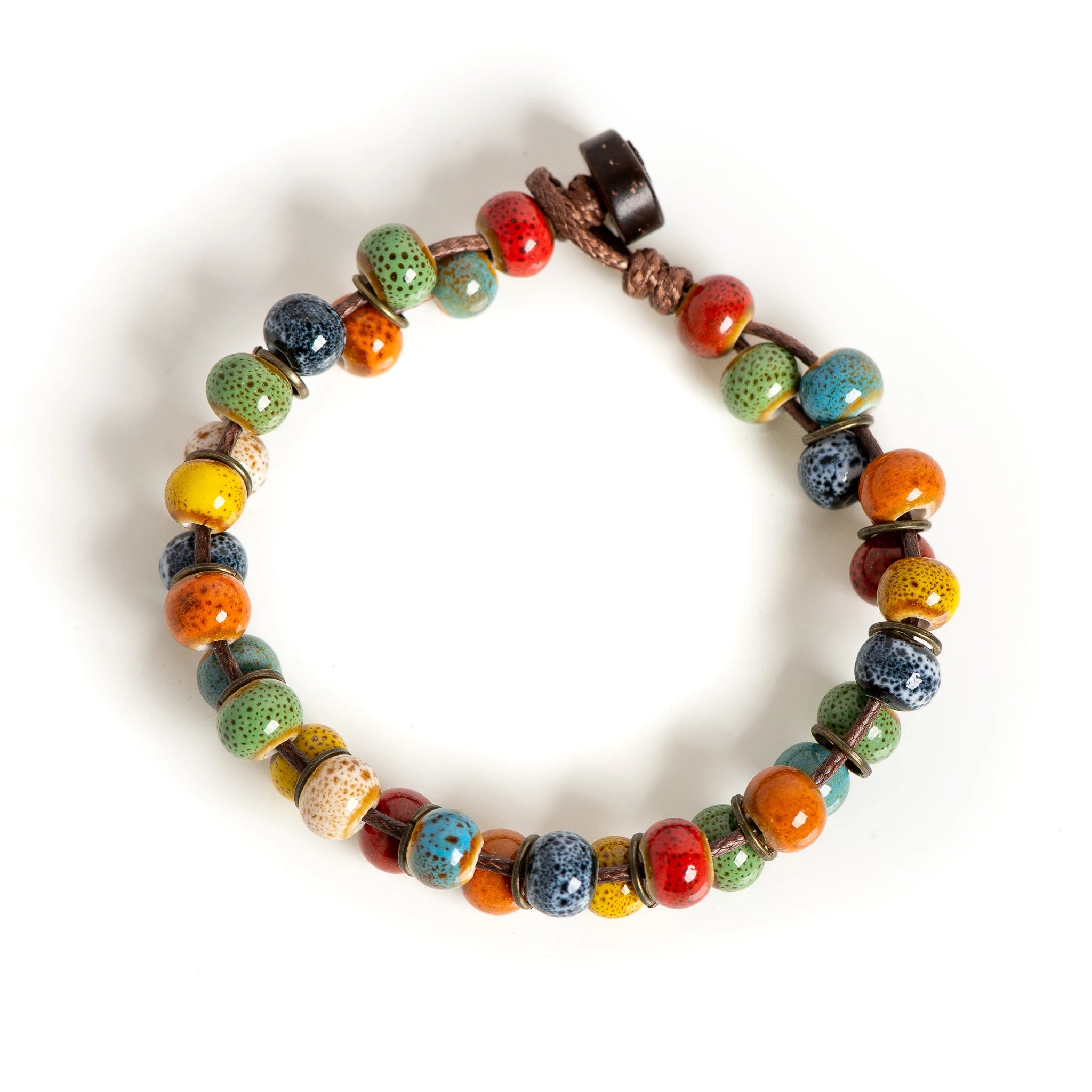 Tinkers Tinkers Vintage Ceramic Bead Bracelet Small Wrist Exclusive -