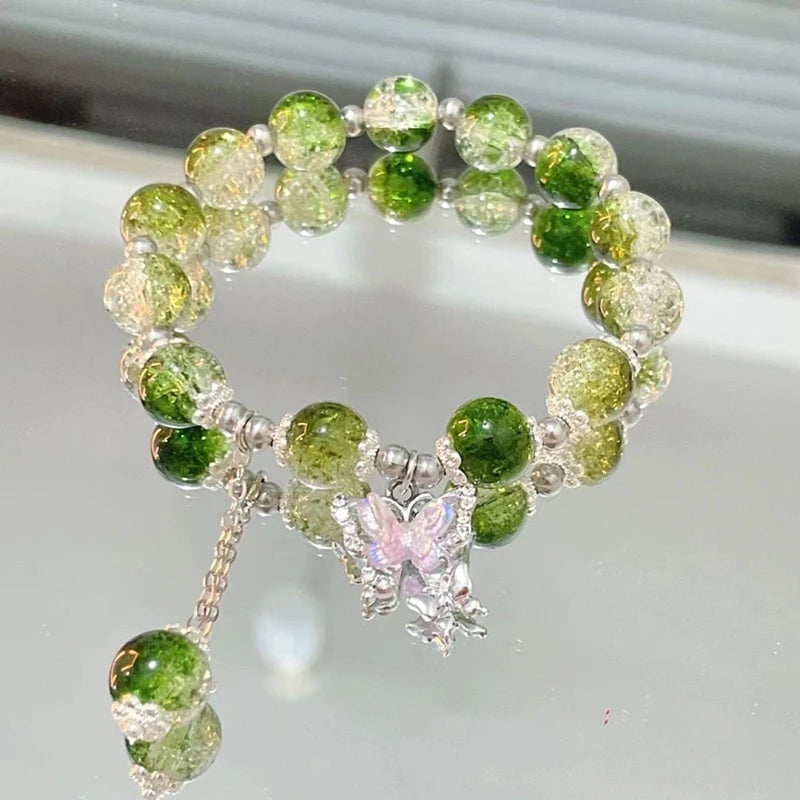 Tinkers Tinkers Green Popcorn Crystal Bracelet Elite Edition -