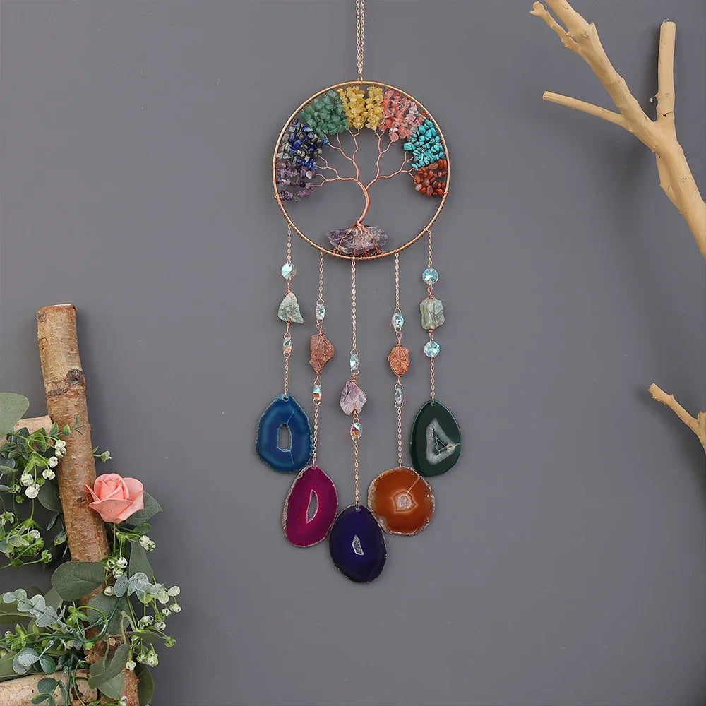 Crystal Suncatcher — Rainbow Light & Prism Home Decor