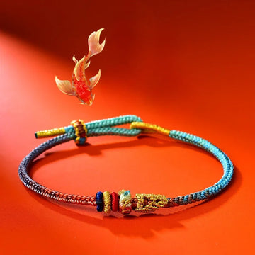 Tinkers Fashionable Buddhist Lucky Adjustable Rope Bracelet Couples -