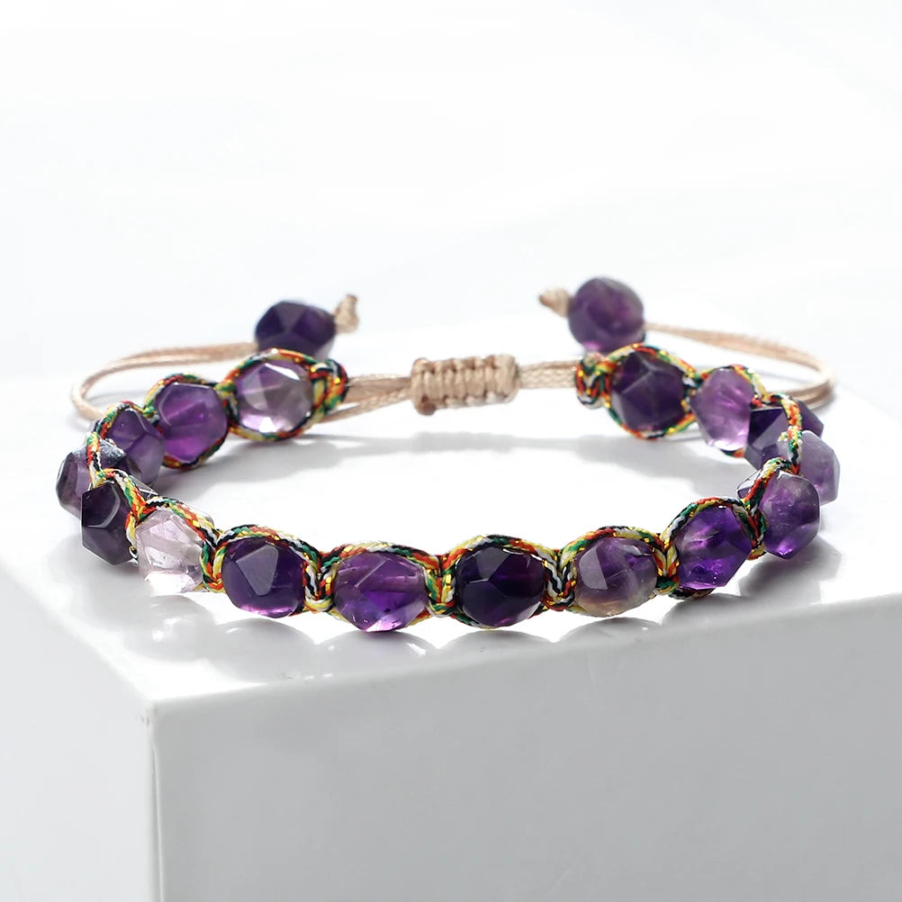 Tinkers BohoNest Tiger Eye Jasper Amethyst Bracelets Signature -