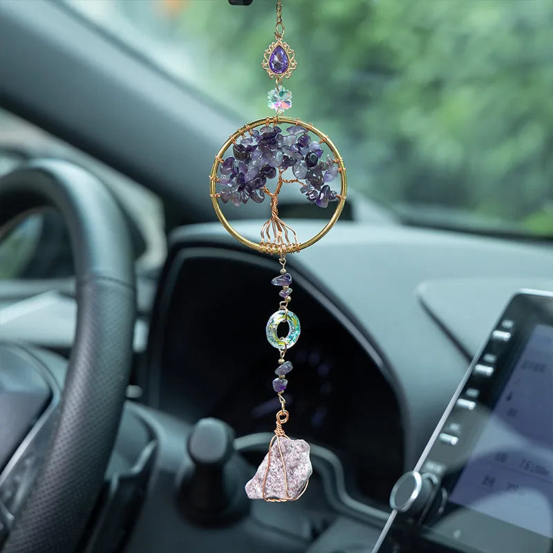 Amethyst Tree of Life Suncatcher by Tinkers Healing Gift