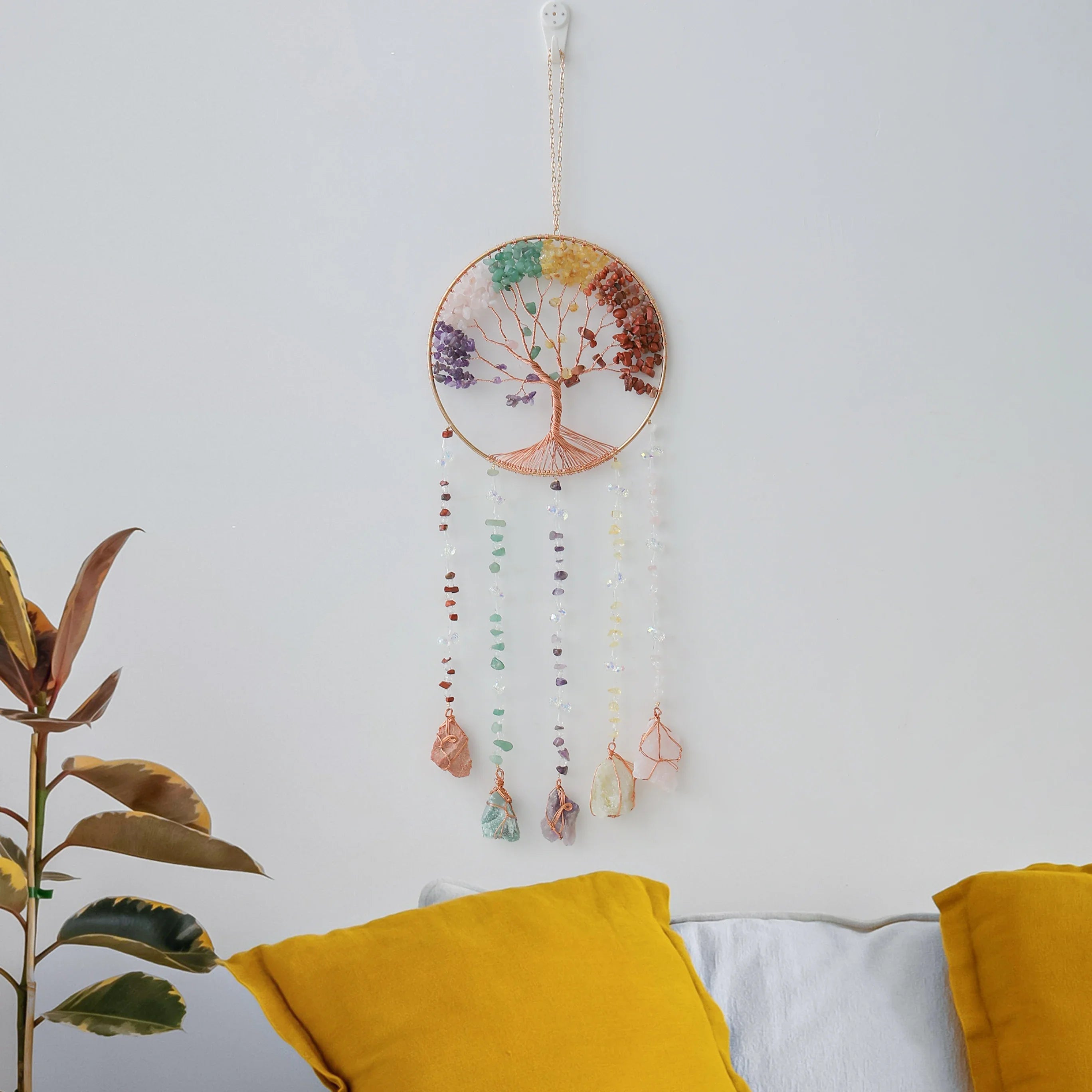 Crystal Suncatcher — Rainbow Light & Prism Home Decor