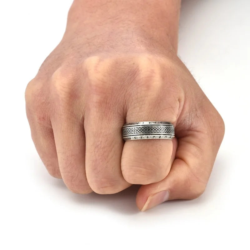 Viking Runes Ring By Tinkers Protection Spiritual Energy