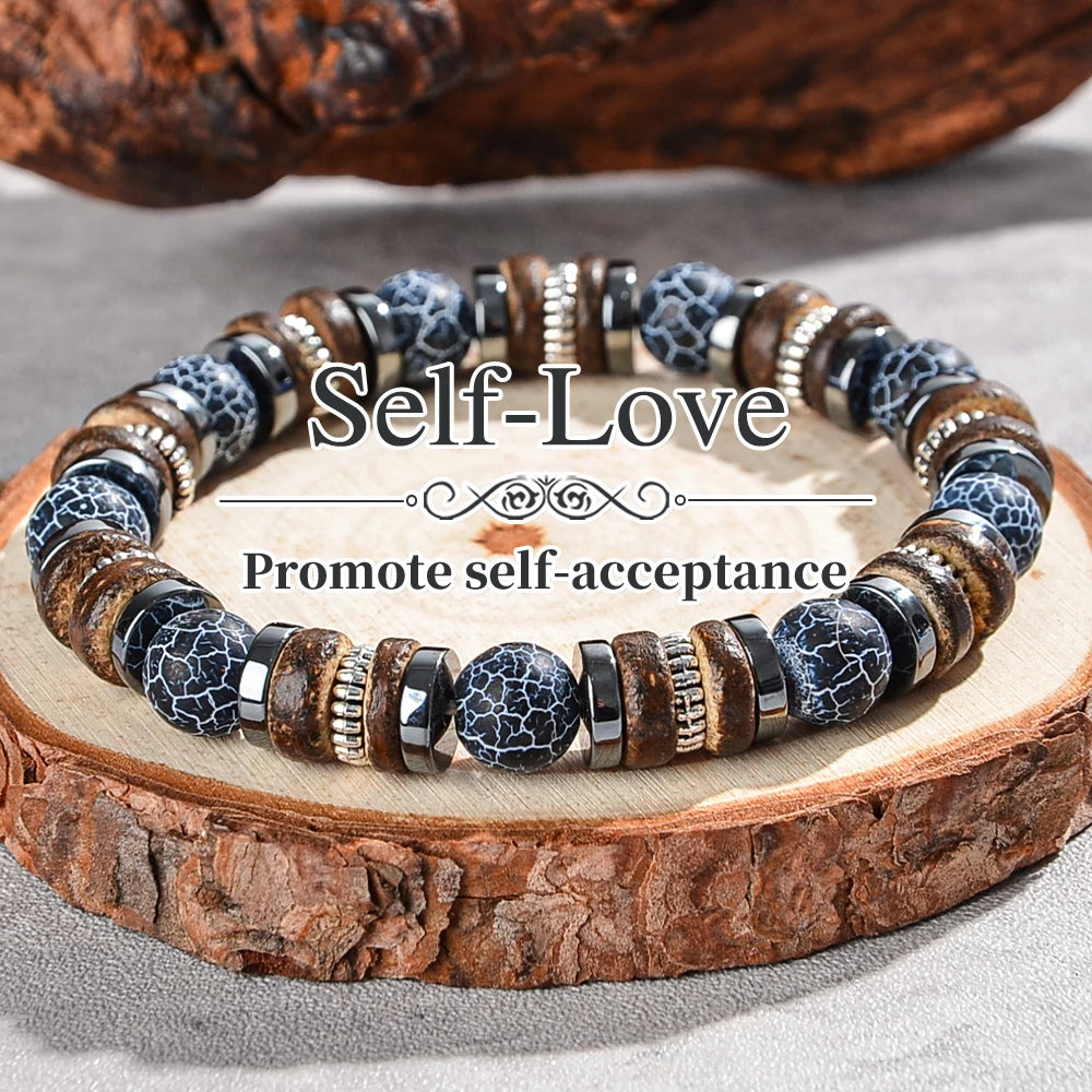 Handcrafted Natural Crystal Balance Bracelet For Women