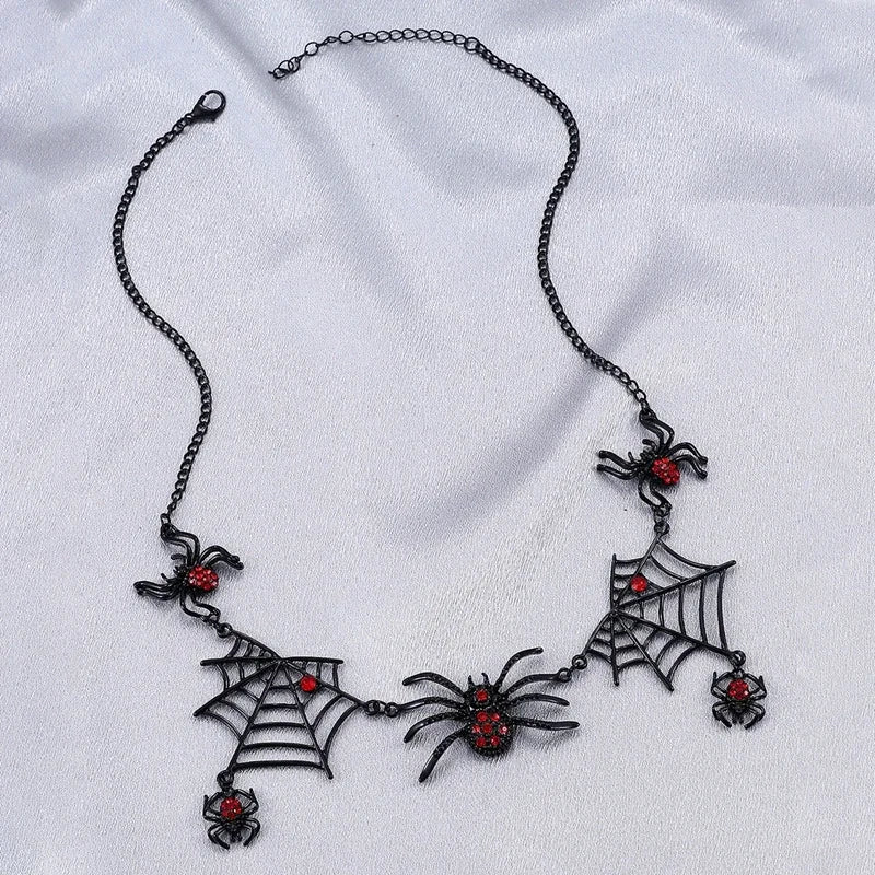Spider Web Dangle Earrings By Tinkers - Aura Energy