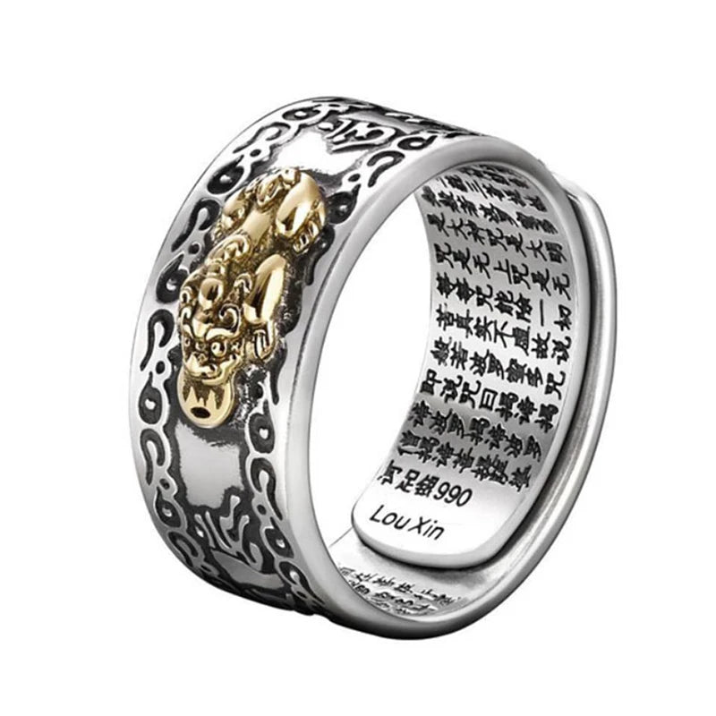 Pixiu Wealth Ring By Tinkers Prosperity And Good Luck