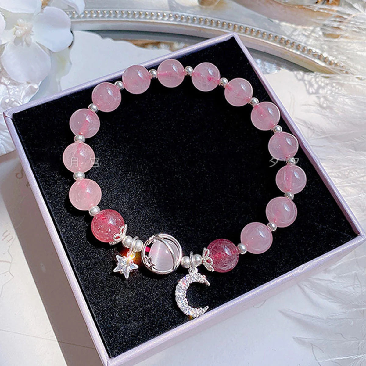 Handcrafted Cat's Eye Moonstone Bracelet for Women by Tinkers
