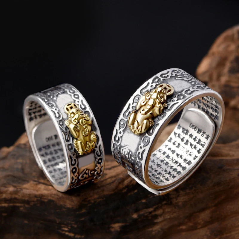 Pixiu Wealth Ring By Tinkers Prosperity And Good Luck