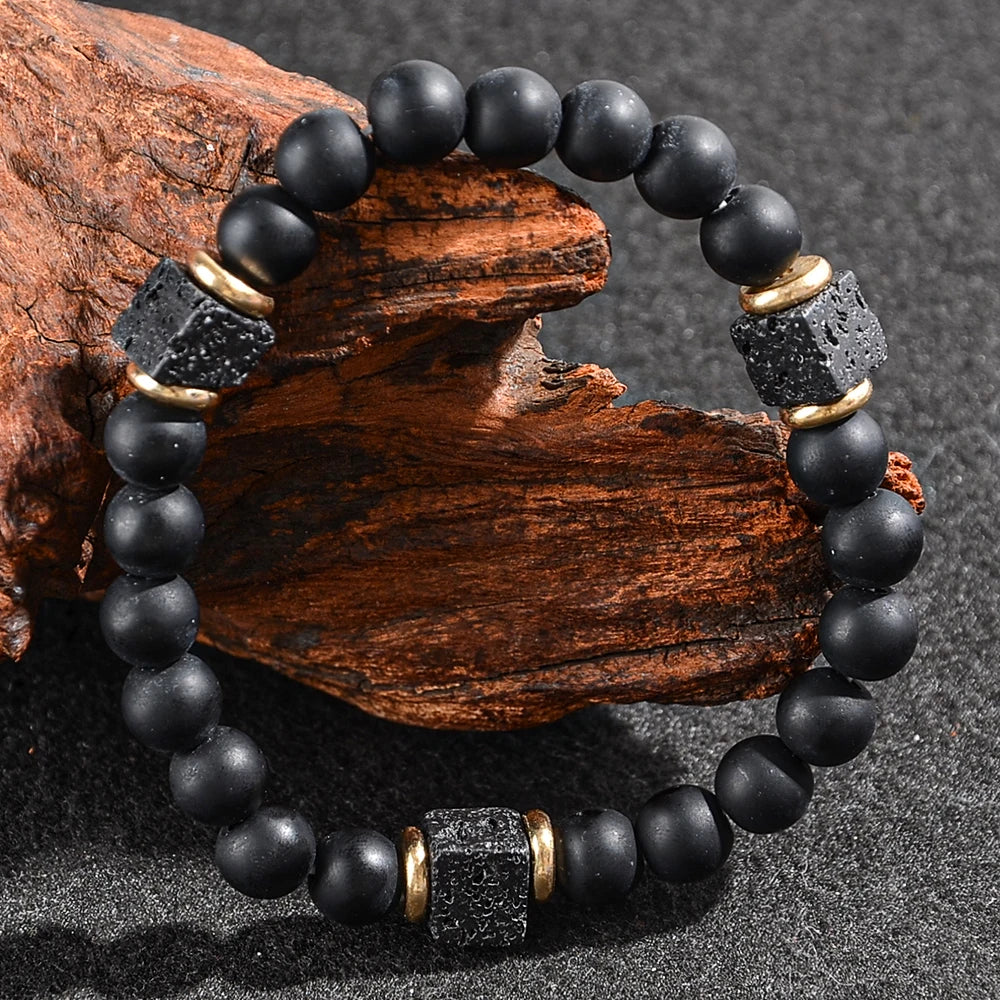 Natural Tiger Eye Amethyst Bracelet Protection For Women