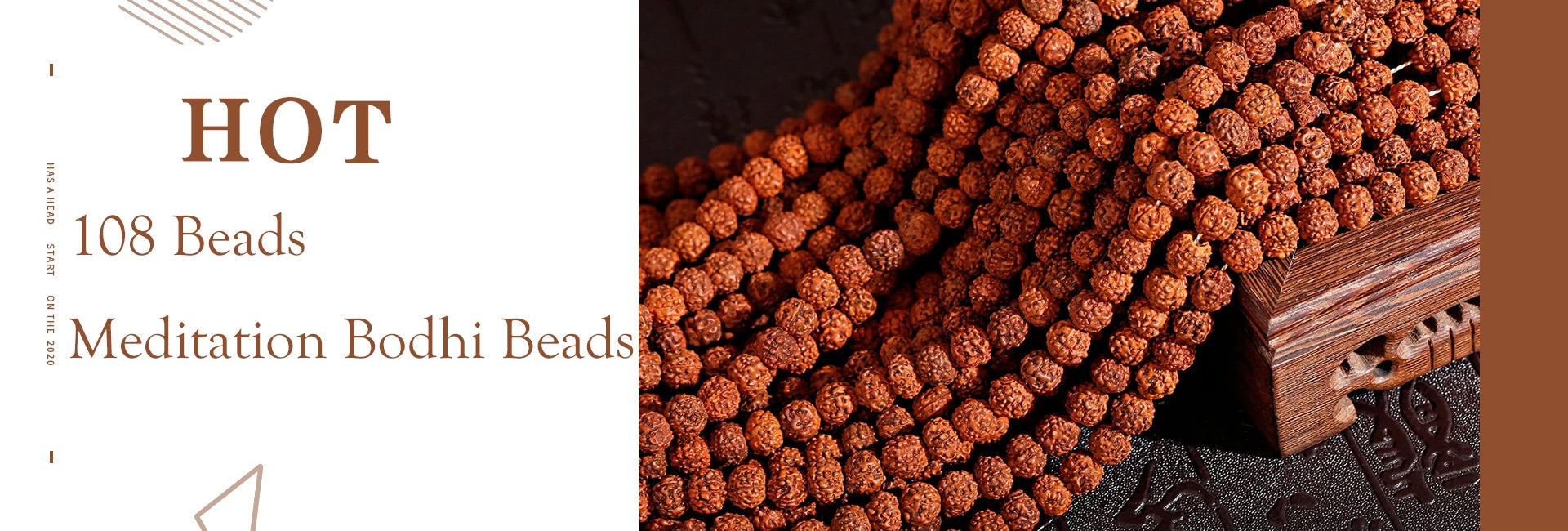 Tinkers Viking Rune Bracelet Wood Lava Stone Bohemian Exclusive -