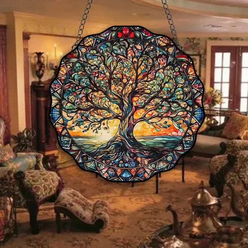 Tinkers Tree of Life Acrylic Wall Plaque - Spiritual Energy