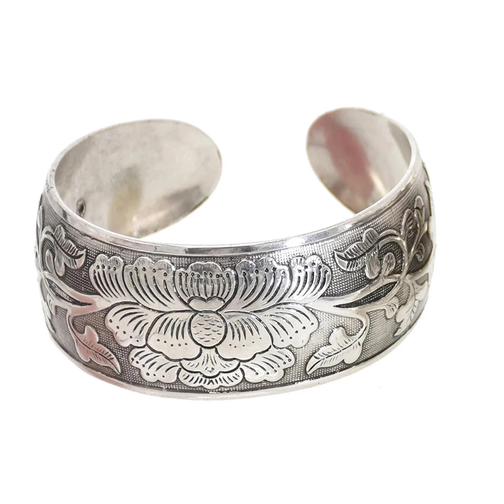 Turquoise Protection Ethnic Boho Handmade Cuff Bracelet