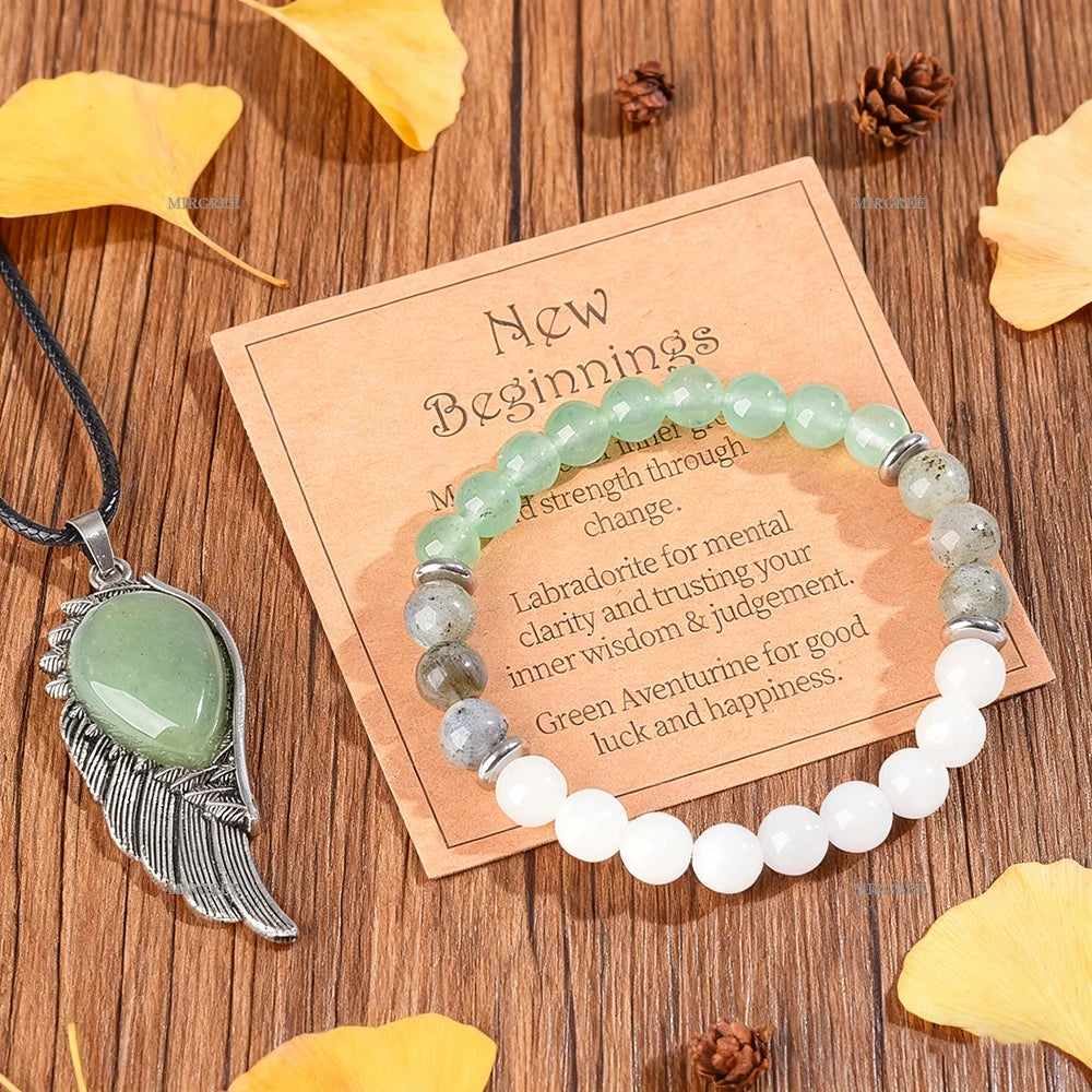 Green Dongling Bracelet By Tinkers Natural Healing For Her