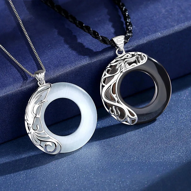 Sun Moon Couple Necklace By Tinkers Spiritual Balance