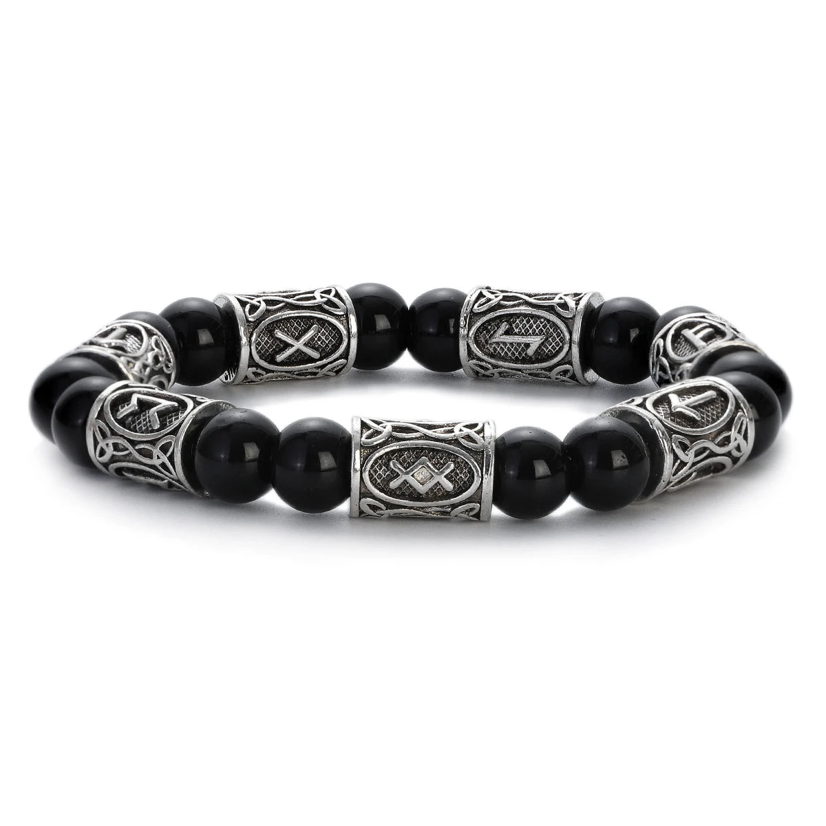 Tinkers Viking Rune Bracelet Wood Lava Stone Bohemian Exclusive -