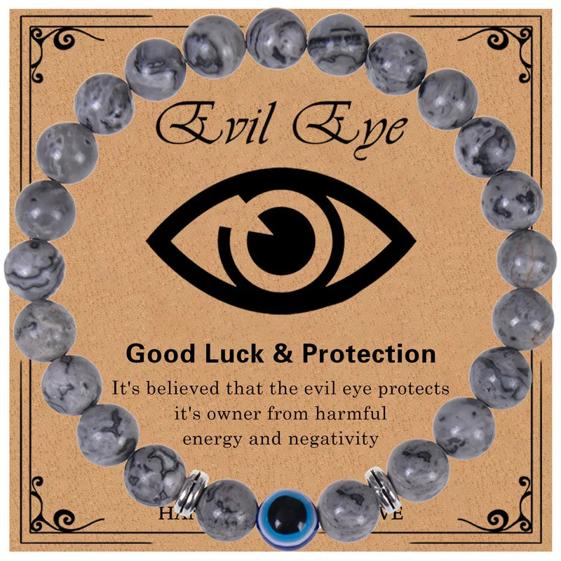 Tiger Eye Evil Eye Bracelet By Tinkers - Aura Protection