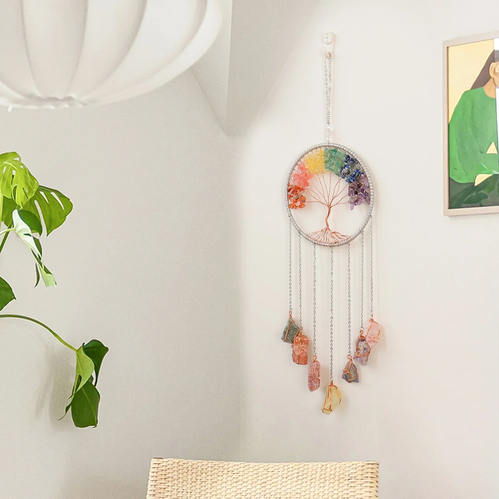 Crystal Suncatcher — Rainbow Light & Prism Home Decor