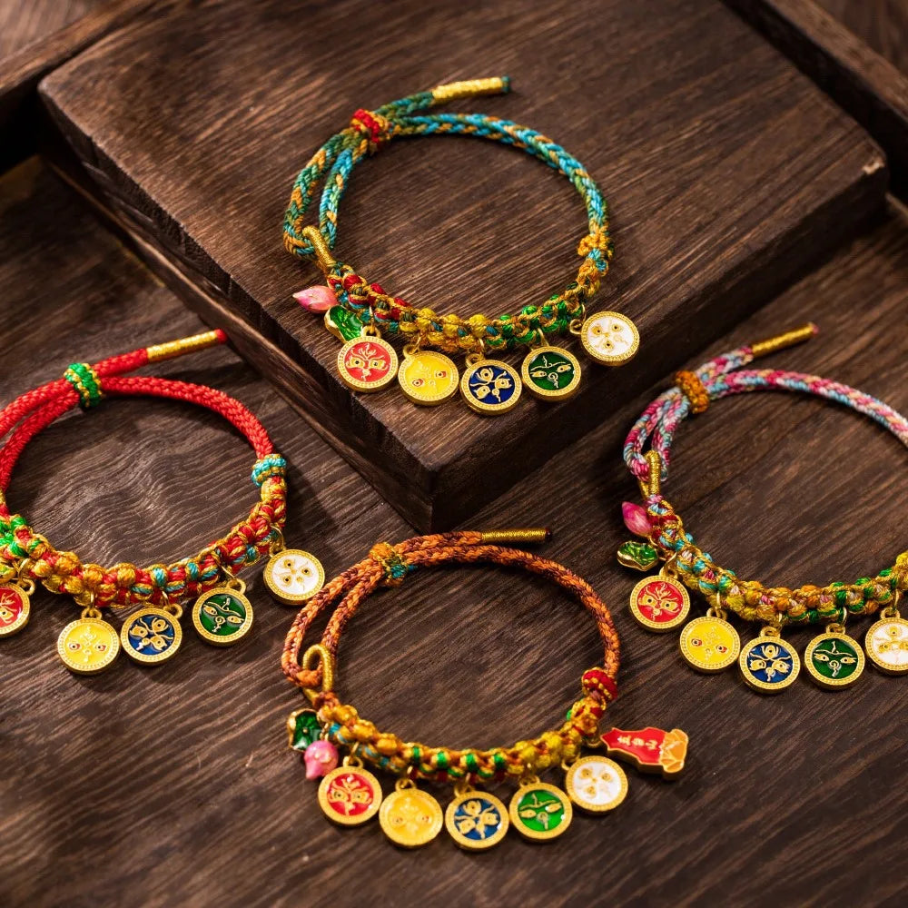 Tinkers Handmade Braided Rope Bracelet For Men And Women Gift - Apparel & Accessories > Jewelry > Bracelets