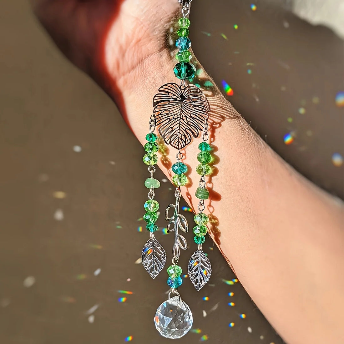 Tree of Life Gemstone Sun Catcher Balance Gift by Tinkers