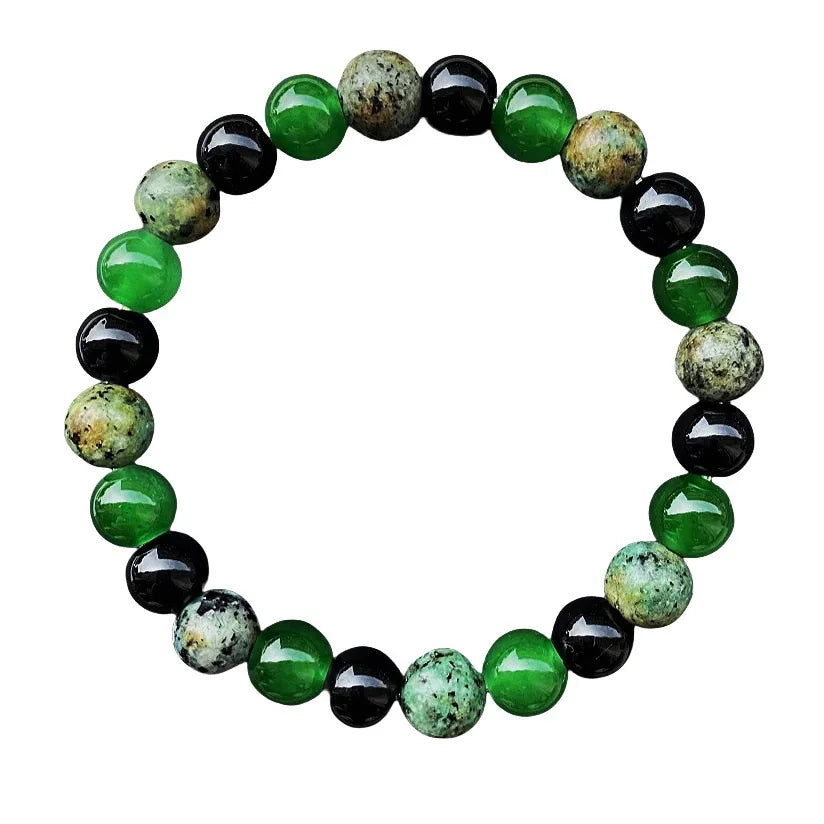 Natural Green Jade Bracelet For Men Balance By Tinkers