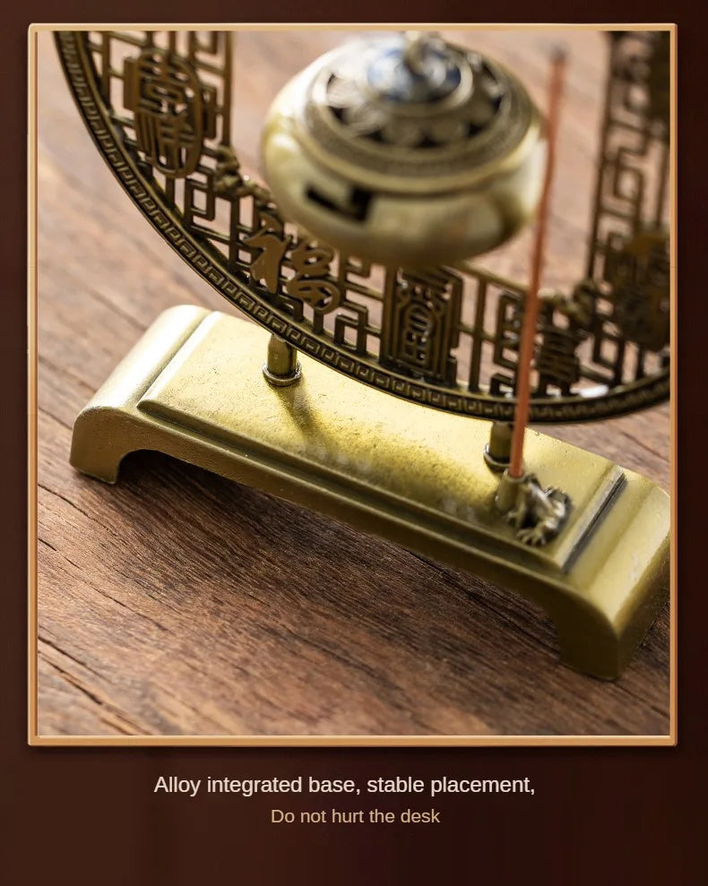 Tinkers Five Blessings Incense Burner Sandalwood Taoist Ornaments - Home & Garden > Decor > Home Fragrance Accessories > Incense Holders