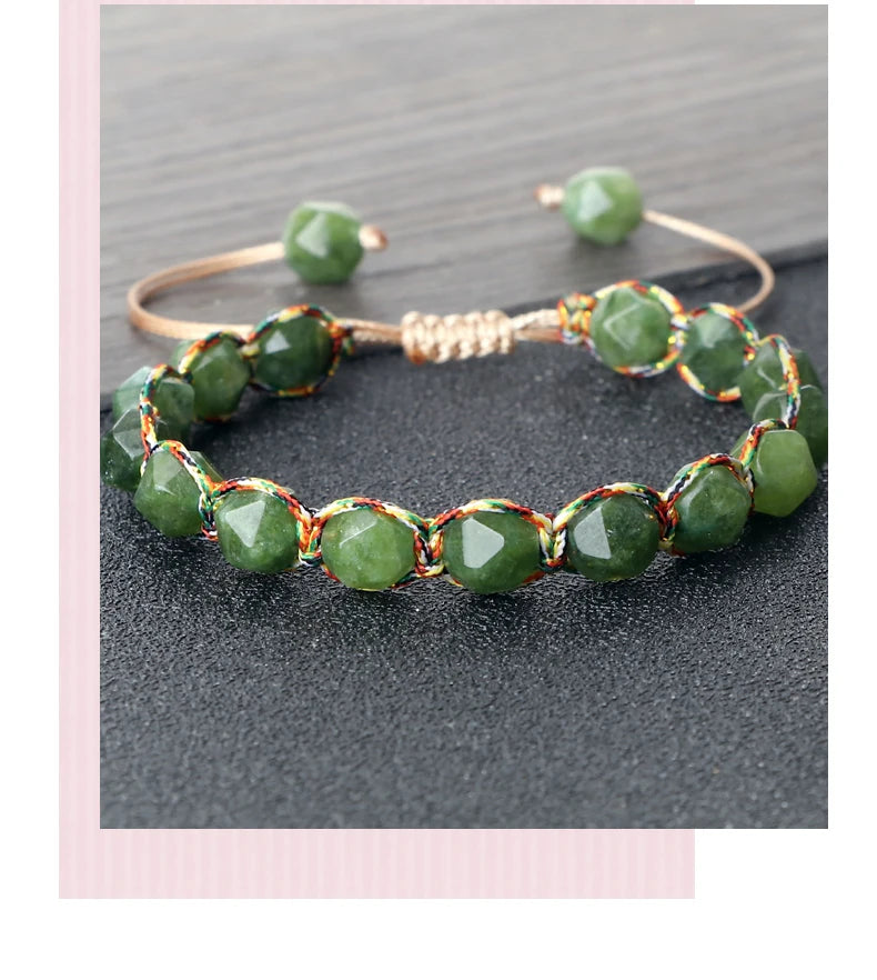 Handcrafted Tiger Eye Amethyst Bracelet for Protection by Tinkers