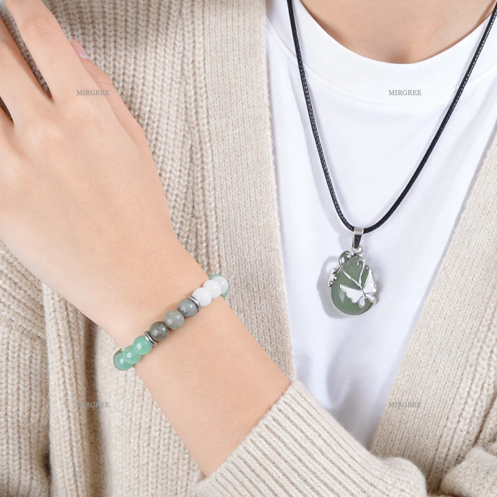 Green Dongling Bracelet By Tinkers Natural Healing For Her