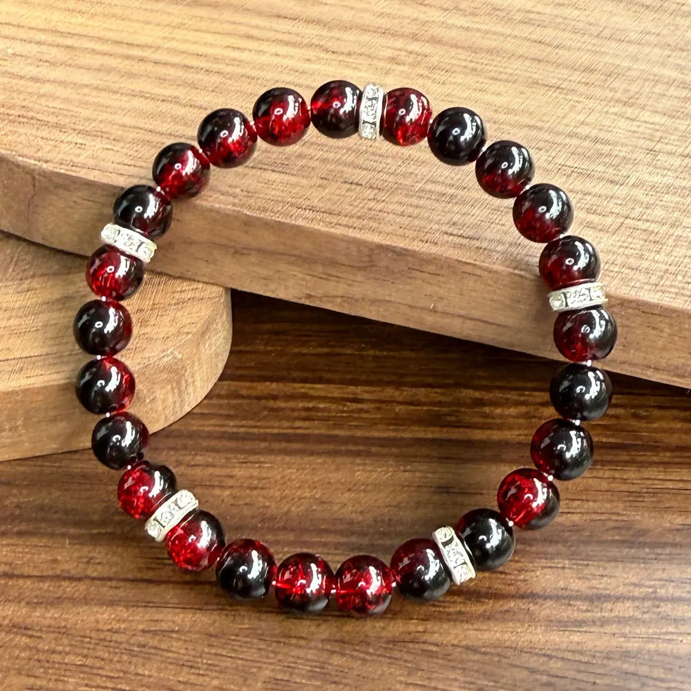Handcrafted Calming Bead Bracelet by Tinkers for Balance