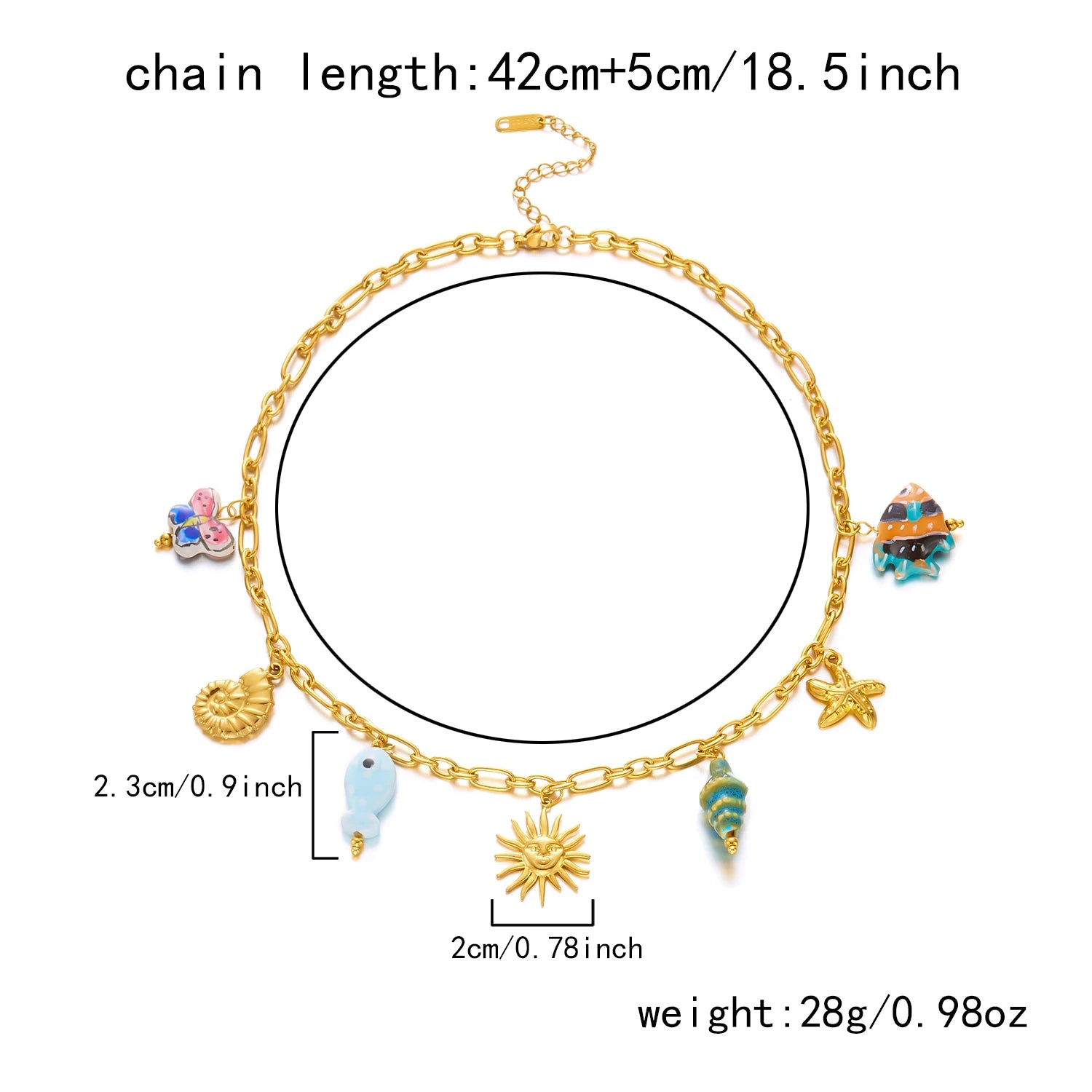 Serene Handcrafted Starfish Pendant Necklace by Tinkers for Women