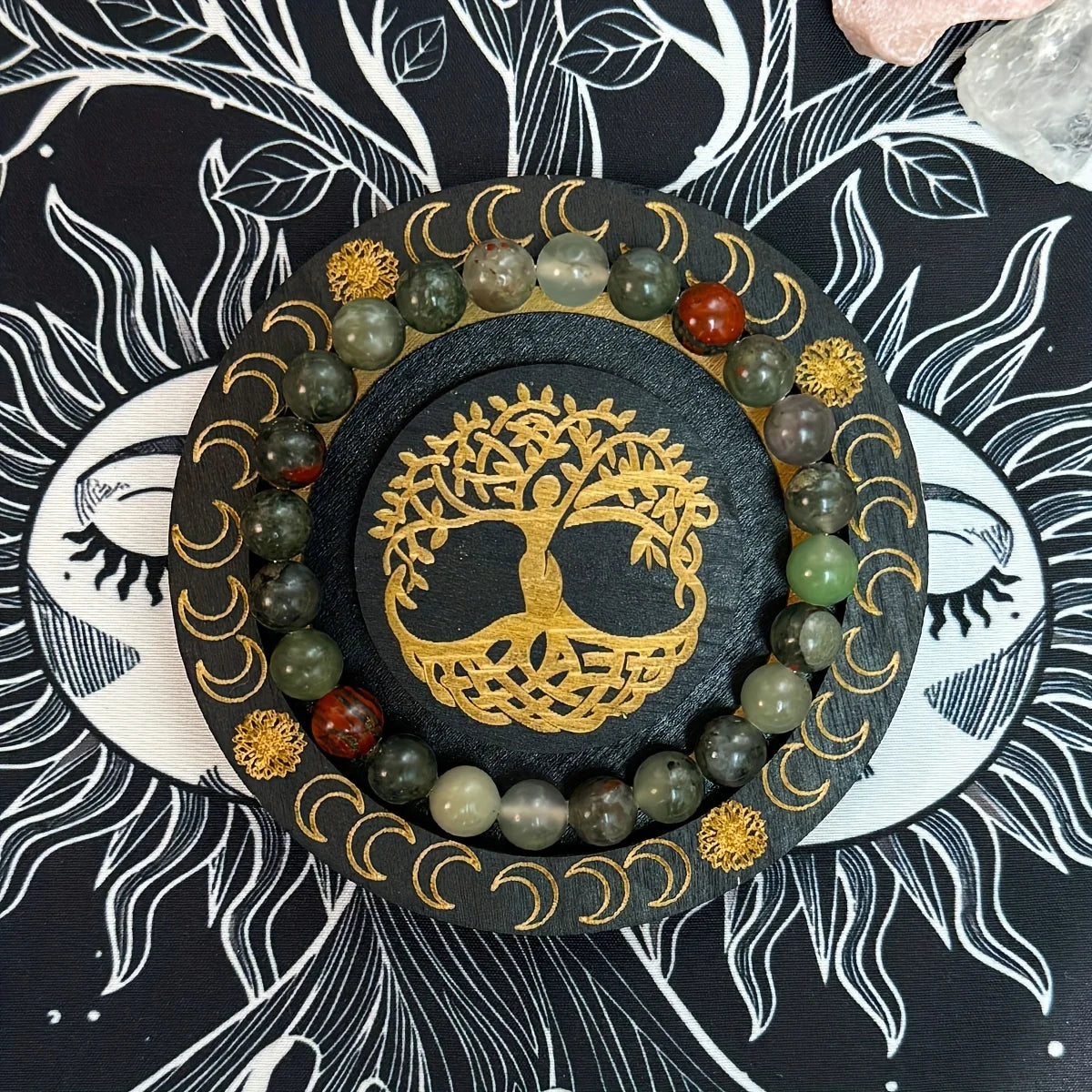 Handcrafted Bloodstone Bracelet Protection, Gift By Tinkers