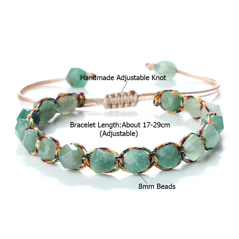 Handcrafted Tiger Eye Amethyst Bracelet for Protection by Tinkers