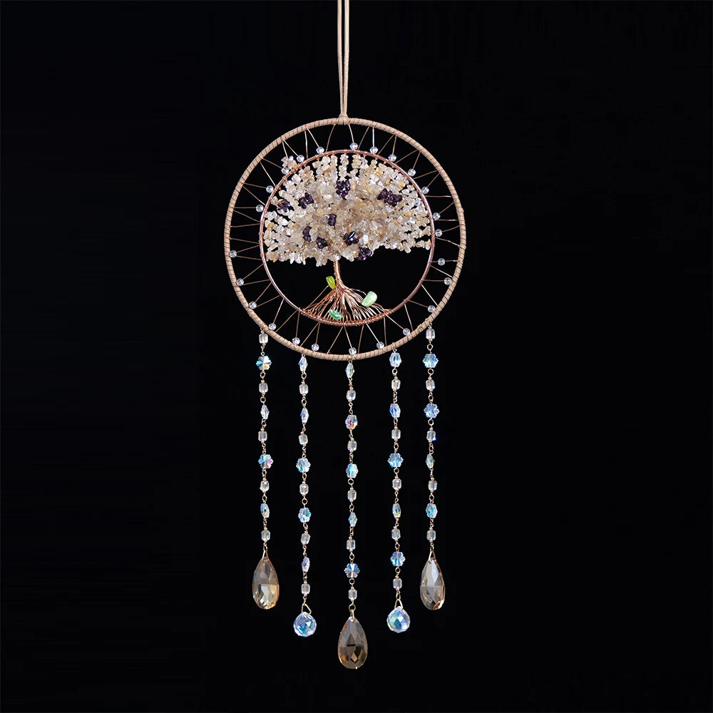 Crystal Suncatcher — Rainbow Light & Prism Home Decor