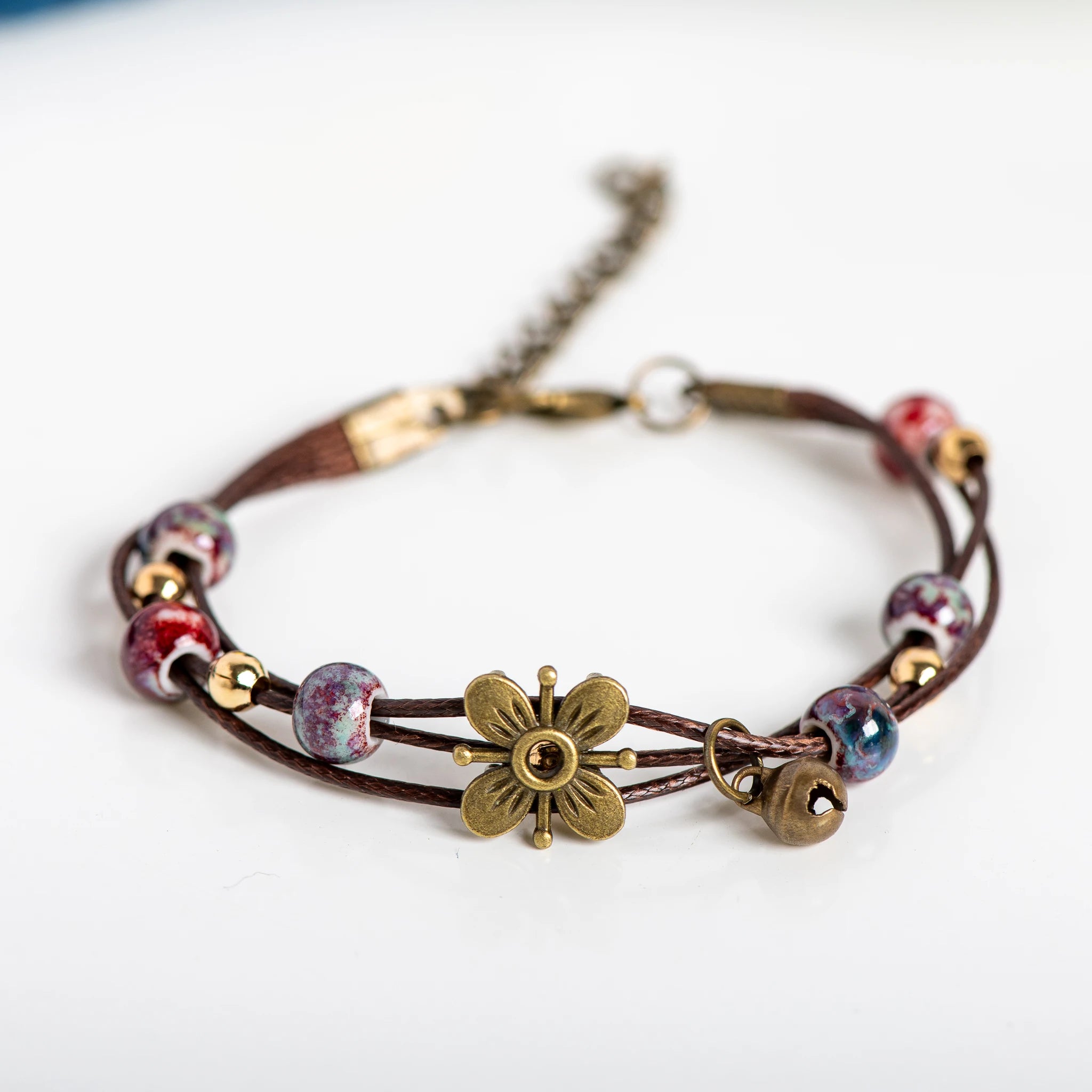 Elegant Handcrafted Boho Ceramic Bracelet for Women by Tinkers