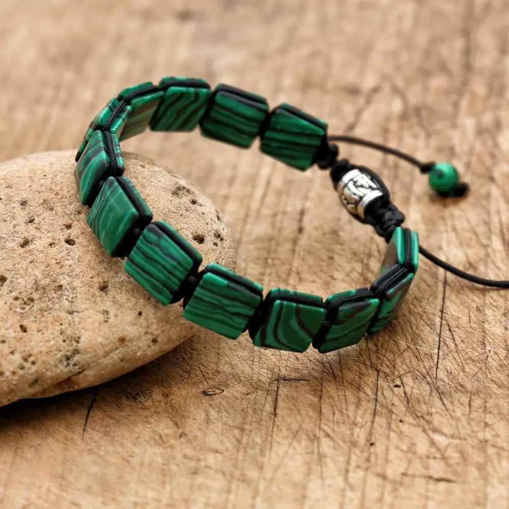 Natural Lapis Lazuli Bracelet Unisex Protection by Tinkers