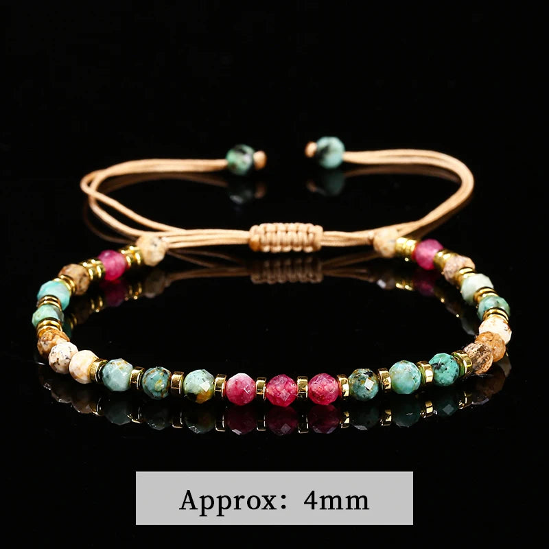 Tinkers JD Limited Faceted Africa Turquoise Chalcedony Bracelet - Apparel & Accessories > Jewelry > Bracelets