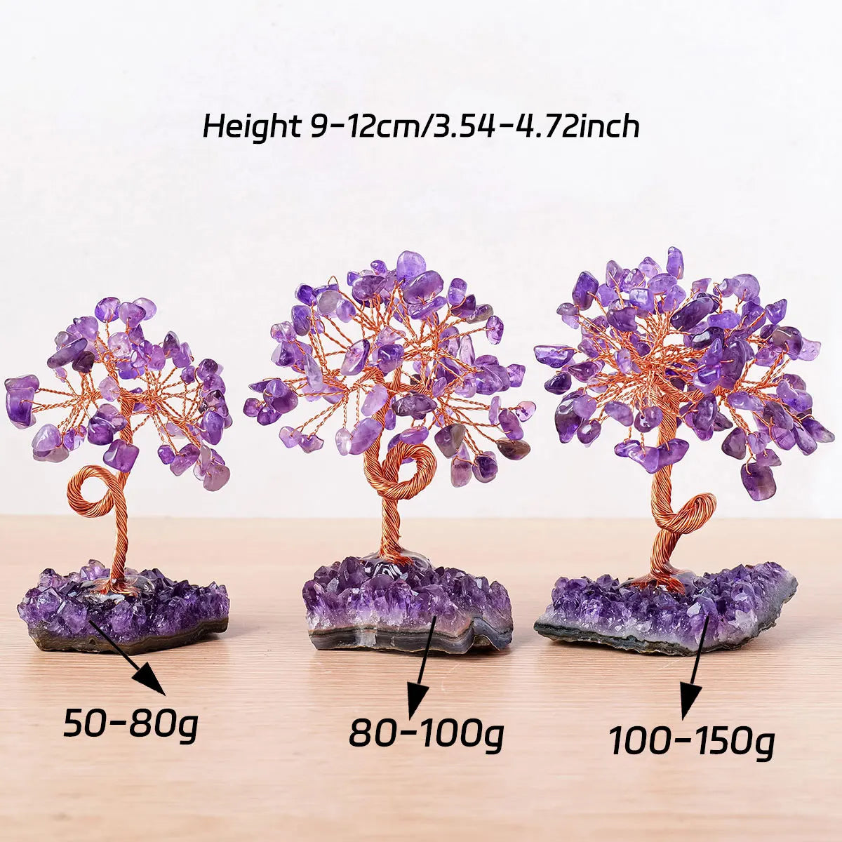 Amethyst Crystal Tree by Tinkers - Healing Energy Decor