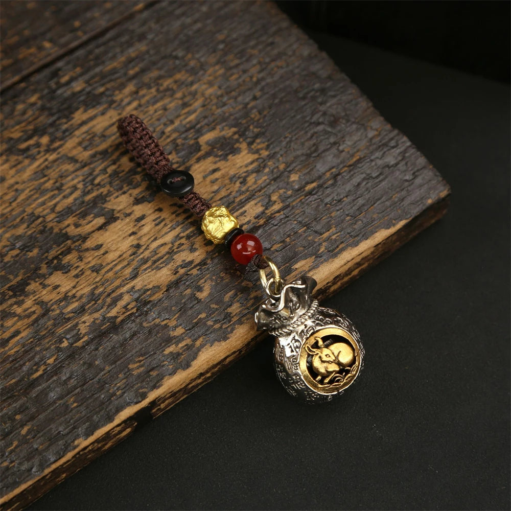 Tinkers Chinese Zodiac Signs Keychain 12 Animal Charms Gift For All - Apparel & Accessories > Handbag & Wallet Accessories > Keychains