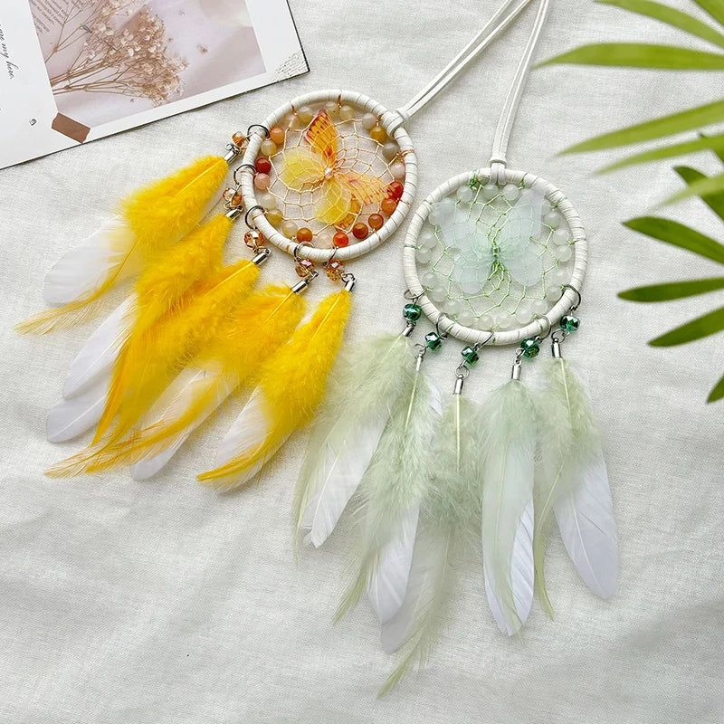 Handcrafted Dream Catcher Bracelet by Tinkers for Protection and Balance