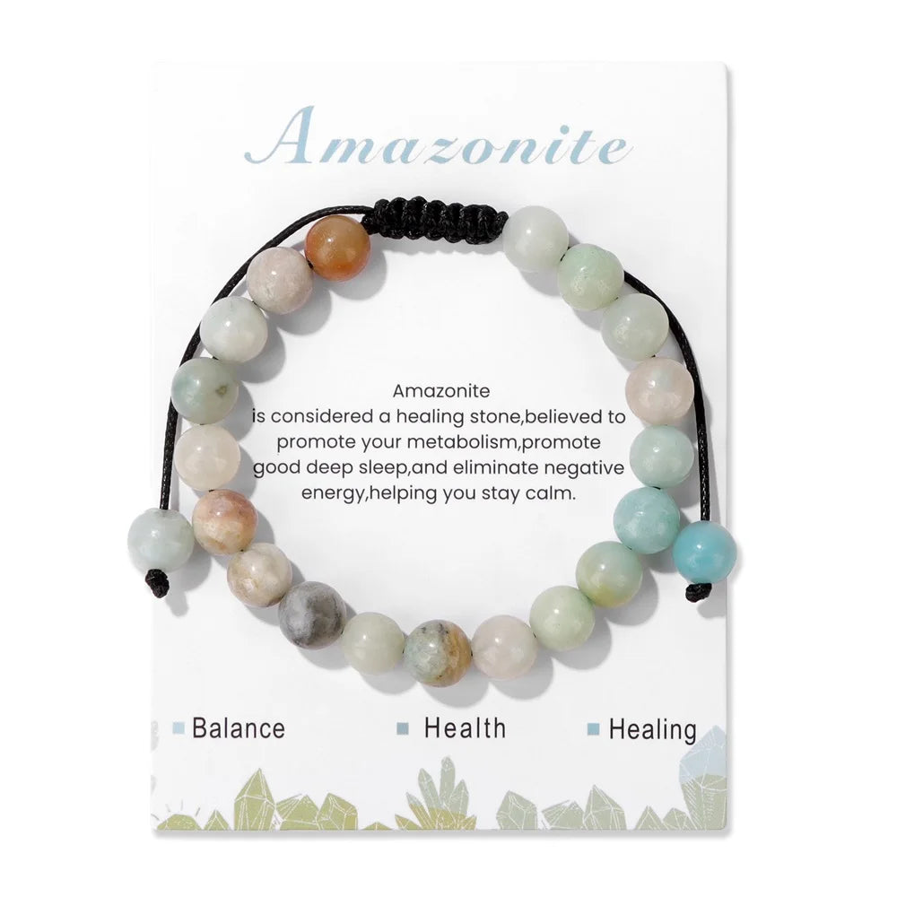 Amethyst Fluorite Bracelet by Tinkers - Energy Balance