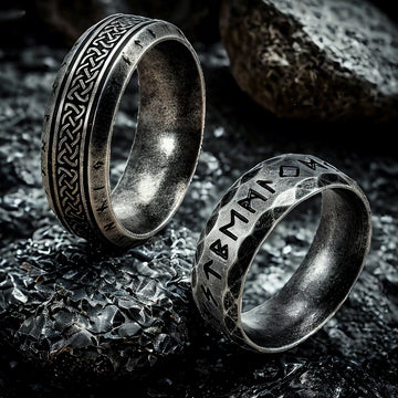 Viking Runes Ring By Tinkers Protection Spiritual Energy