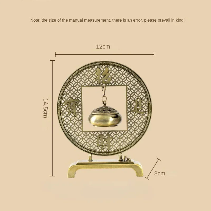 Tinkers Five Blessings Incense Burner Sandalwood Taoist Ornaments - Home & Garden > Decor > Home Fragrance Accessories > Incense Holders