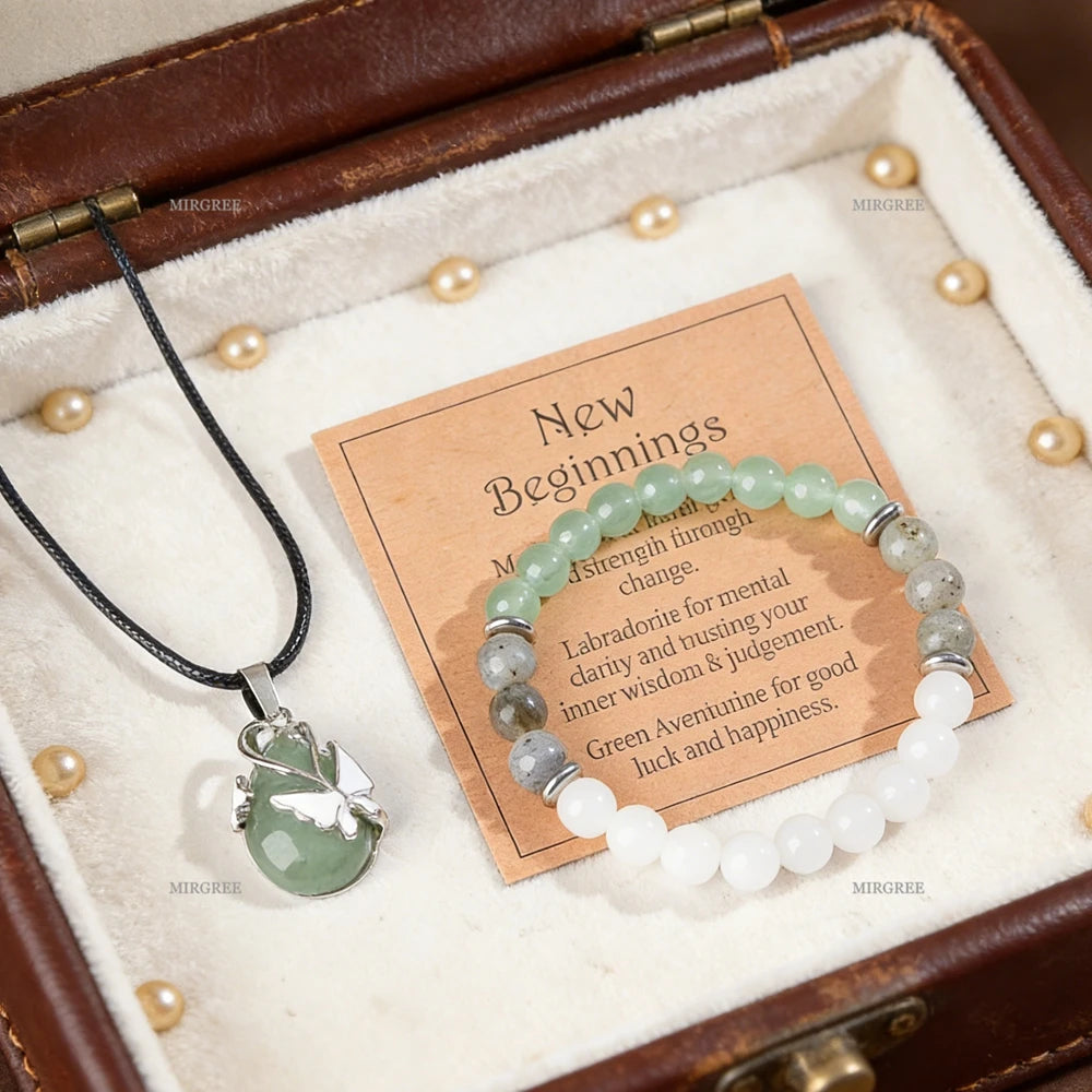 Green Dongling Bracelet By Tinkers Natural Healing For Her