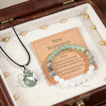 Green Dongling Bracelet By Tinkers Natural Healing For Her