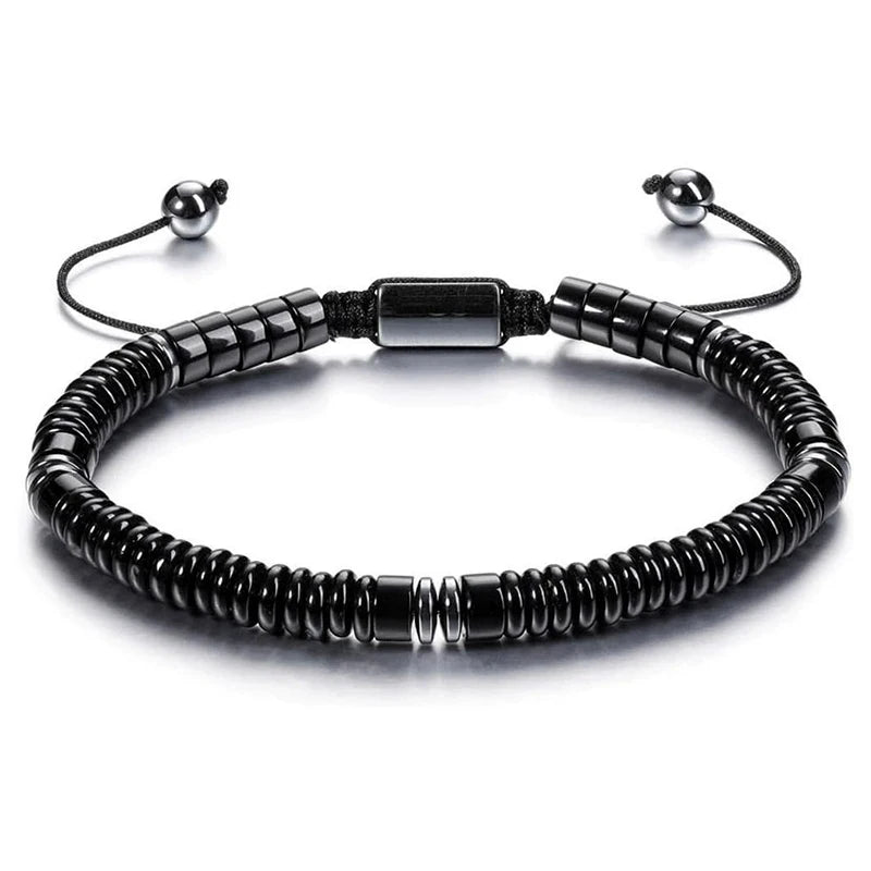 Abacus Bead Stone Bracelet By Tinkers Healing Energy