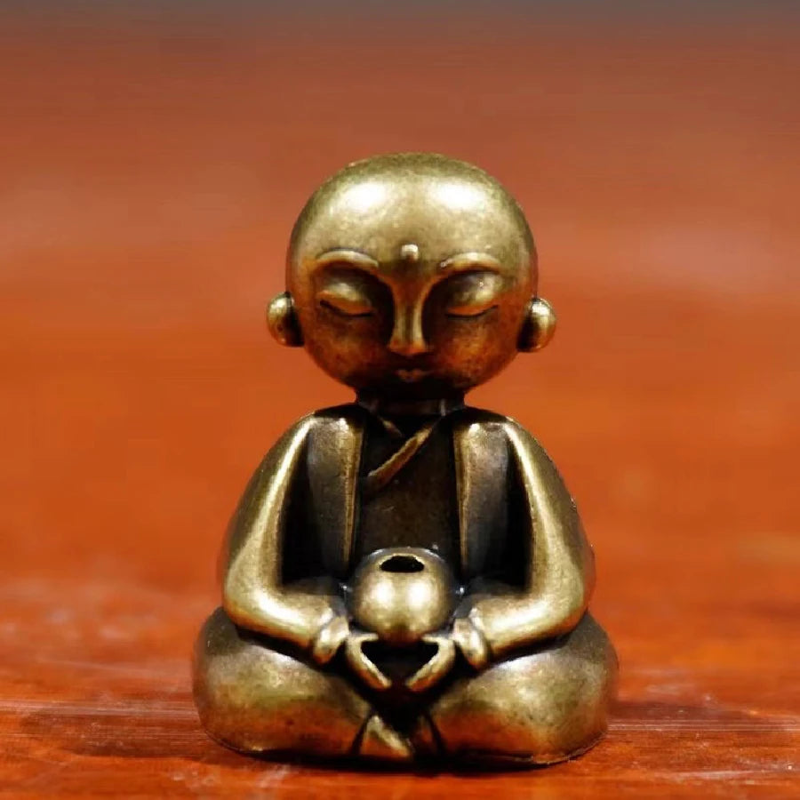 Tinkers Little Monk Zen Incense Burner Stand For Study Decor -