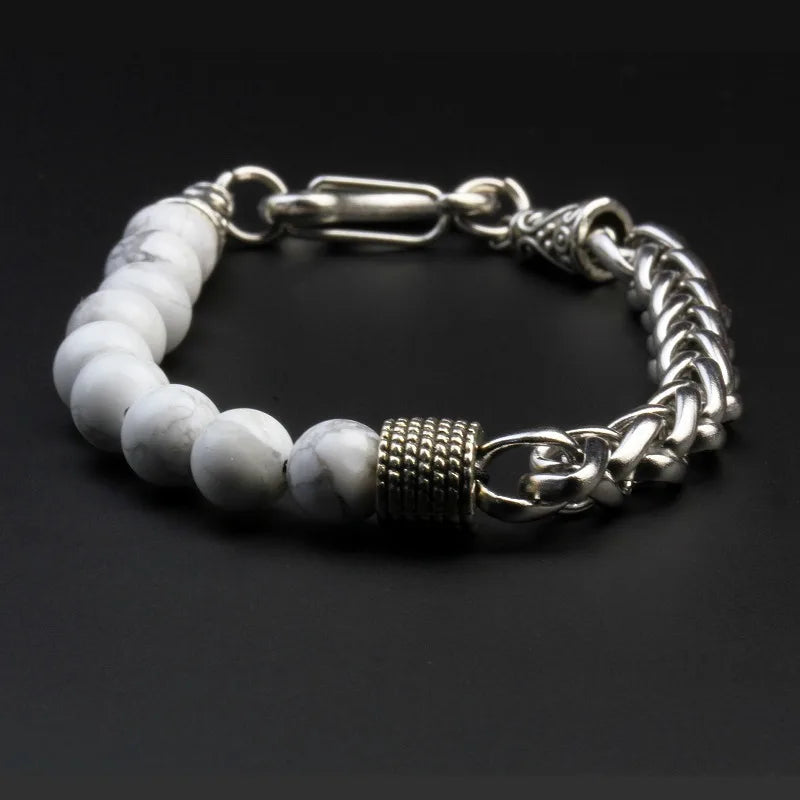 Tinkers Tinkers Stainless Steel Chain Bracelet Tiger Eye Elite - Uncategorized