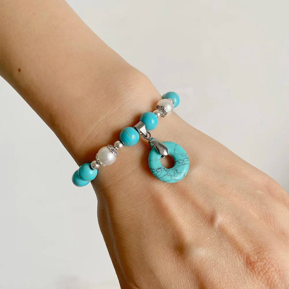 Unisex Natural Tiger Eye Bracelet for Healing Balance by Tinkers