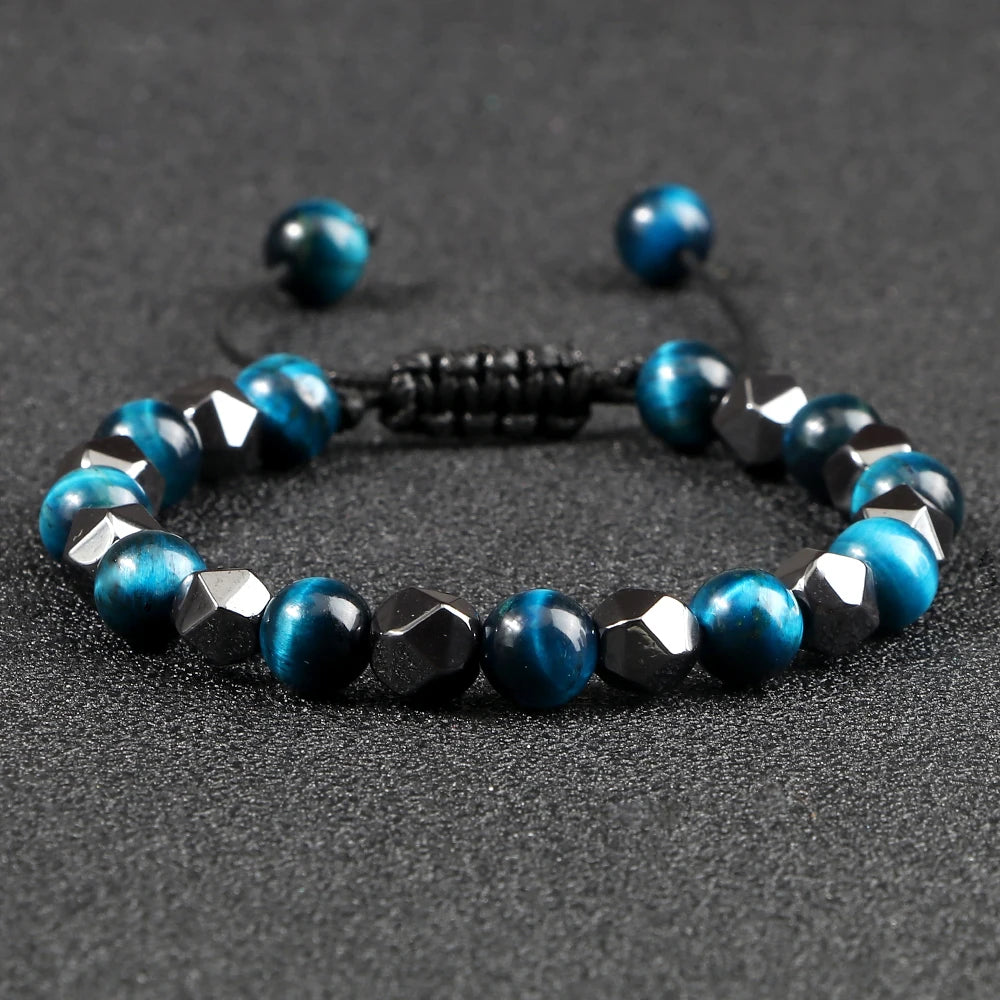 Tinkers Natural Lava Stone Beaded Bracelet Yoga Style Luxe Elegance - Uncategorized